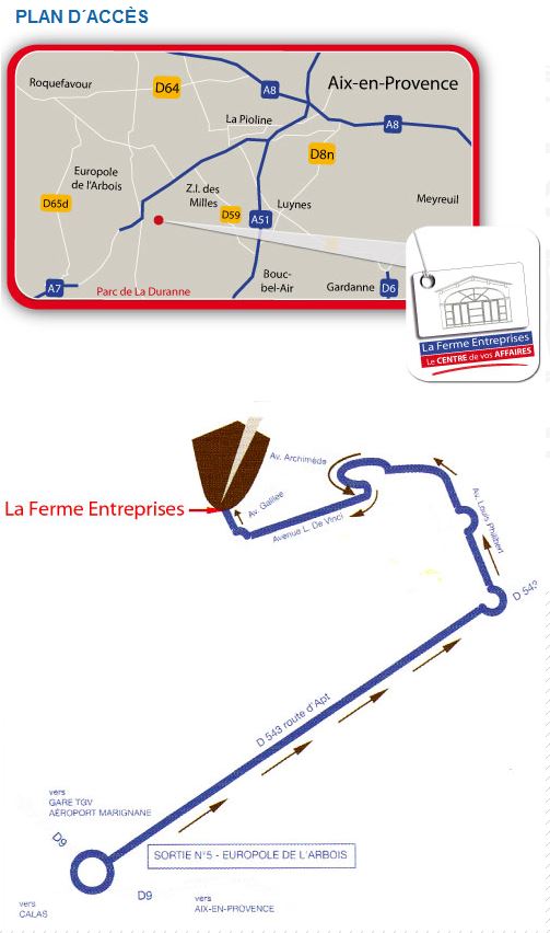 Plan d'accès